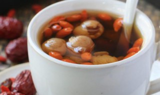 桂圆枸杞红枣茶制作方法 做桂圆枸杞红枣茶步骤