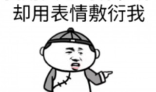 敷衍你是什么意思 敷衍你是何意思