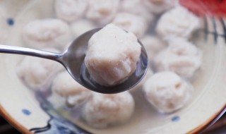 鱼丸做法 家常鱼丸的做法