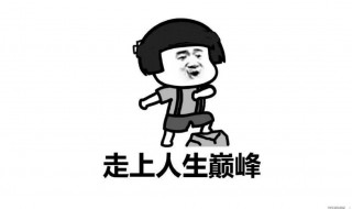走上人生巅峰是什么意思 走上人生巅峰的含义