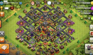 部落冲突4本阵型 部落冲突4本神阵最佳布局推荐