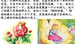 拇指姑娘的故事 具体内容介绍