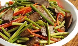 蒜苗炒猪舌如何做 做蒜苗炒猪舌窍门