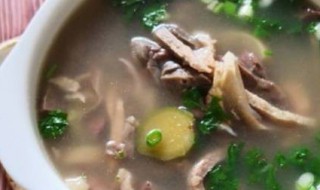 羊杂如何做汤 做羊杂汤的方法