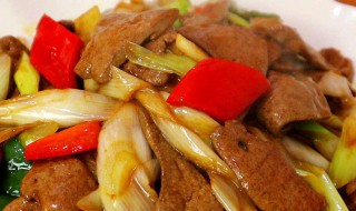 如何做猪肝和大葱 猪肝和大葱的做法