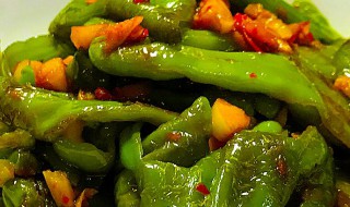 怎样做甜青椒 做甜青椒的步骤