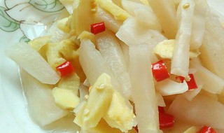 怎样做凉拌酸萝卜 凉拌酸萝卜正宗做法