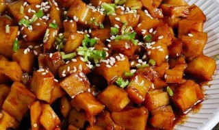 怎样做川味糖醋藕丁 做糖醋藕丁流程