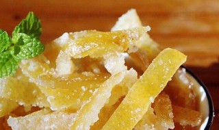 如何做柚子果皮糖 柚子果皮糖的做法介绍