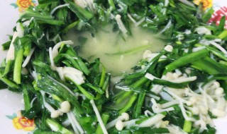 如何做油泼韭菜 油泼韭菜金针菇做法介绍