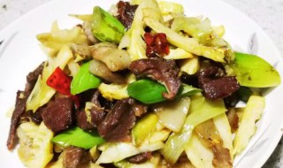 怎样做冬笋炒牛肉 冬笋炒牛肉的做法