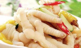 泡脚凤爪怎么做的 泡椒凤爪的做法介绍
