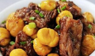 栗子焖排骨怎么做 栗子焖排骨的做法