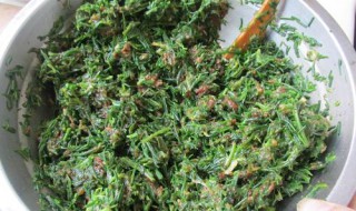 菜干做馅料怎么做好吃 菜干做馅料如何做好吃