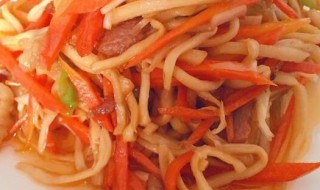 怎么炒酸笋 炒酸笋的方法