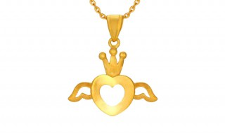 天使金饰项链编绳教程 天使金饰项链编绳教程如下