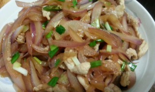 宽粉炒洋葱如何做 宽粉炒洋葱做法介绍