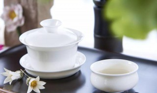 盖碗泡茶的正确步骤 盖碗泡茶的方法