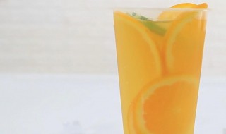 橙子茶如何做 橙子茶的作用