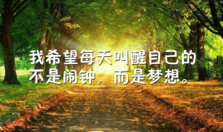 勉励自己的句子 激励自己的语录