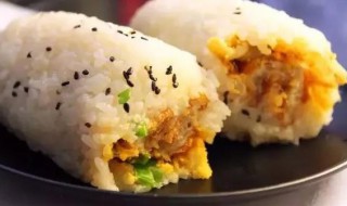 糯米饭团教程 如何做糯米饭团