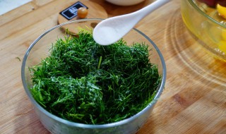 新取下来的茴香腌制方法 小茴香菜如何腌制好吃