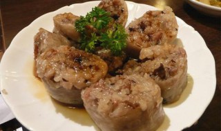 潮汕猪肠糯米如何做 潮汕猪肠糯米做法