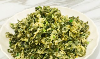 紫菜炒鸡蛋的做法 紫菜炒鸡蛋的做法介绍