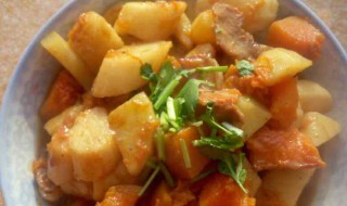 土豆炖南瓜的家常做法 土豆炖南瓜怎么做