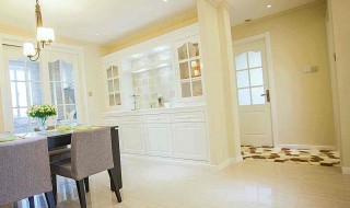 入门左餐厅右厨房怎么设计 怎么弄才好看呢