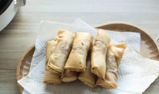 做好的春卷怎样放冰箱保存 你知道吗