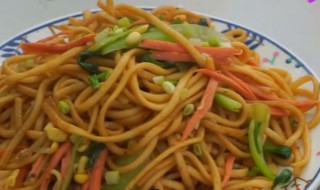 炒面的制作方法 如何制作炒面