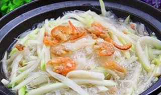 节瓜粉丝煲做法 节瓜粉丝煲怎么做好吃