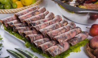 火锅店的乌鸡卷是什么肉 火锅店的乌鸡卷由哪些肉做的