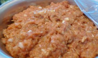 猪肉馅的做法 如何做猪肉馅