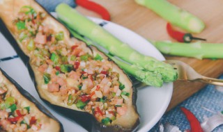 蒜蓉蒸紫茄做法步骤 如何做蒜蓉蒸紫茄