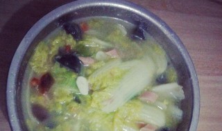 干贝鲜汤娃娃菜的做法 如何做干贝鲜汤娃娃菜