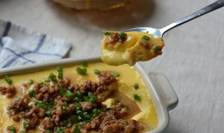 肉末焖鸡蛋的配方与制作方法 怎么做肉末焖鸡蛋