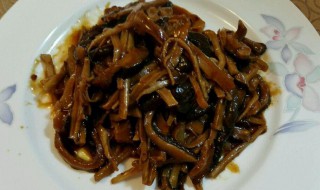 爆素鳝丝做法窍门 怎么做爆素鳝丝