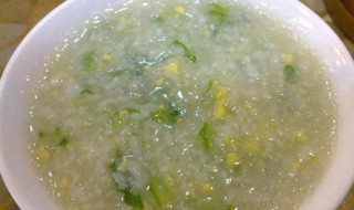 青菜鸡蛋粥步骤 青菜鸡蛋粥的烹饪方法