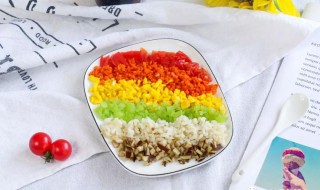 彩虹饭制作步骤 网红彩虹饭的制作步骤