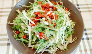 苦菊凉菜做法步骤 苦菊凉菜怎样做好吃