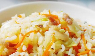 胡萝卜焖饭步骤 胡萝卜焖饭的做法与步骤