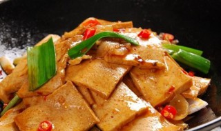 家庭千叶豆腐怎么做 家庭千叶豆腐的做法