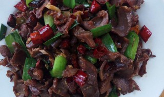 鸭胗怎么炒 炒 鸭胗的方法