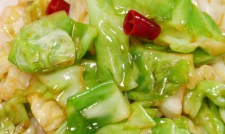 怎么炒卷心菜 炒卷心菜的方法