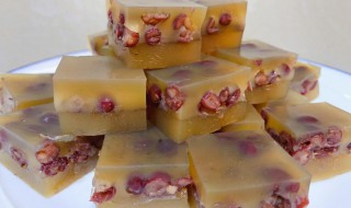 红豆马蹄糕步骤 红豆马蹄糕的做法