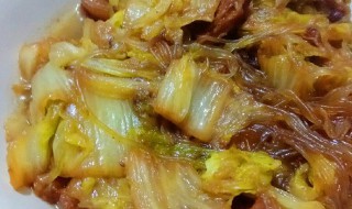 白菜煮粉条怎么煮啊 白菜炖粉条的做法详细步骤