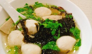 猪肚丸紫菜汤如何做 猪肚丸紫菜汤的做法