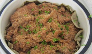 土豆粉蒸肉步骤 土豆粉蒸肉的方法
